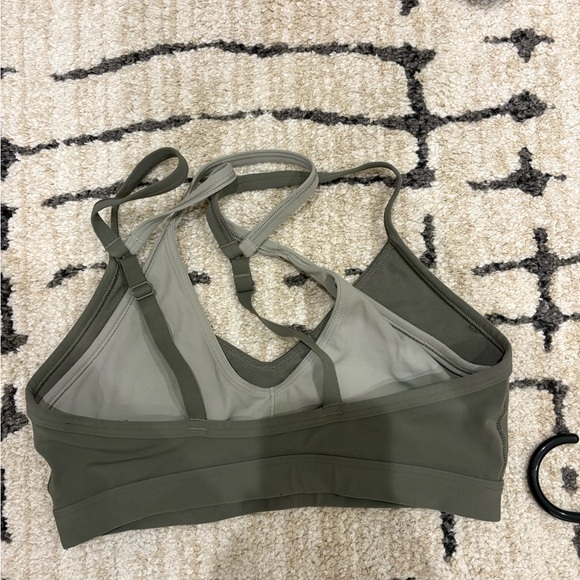 Gymshark Khaki Sports Bra - Picture 2 of 2